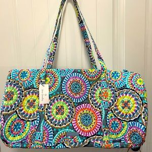 New Vera Bradley large duffle bag travel bag